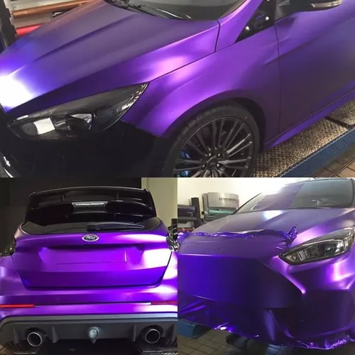 Wrap morado cromo mate!! Cotizaciones 614 551 36 71