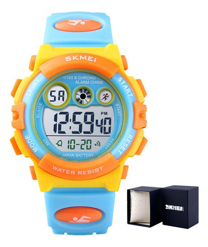 Reloj Digital Luminoso Skmei Para Escolares