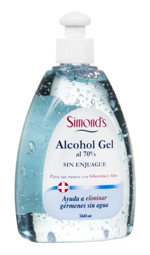 Alcohol Gel Plus Simond´s 360 Ml