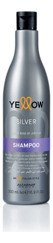 Shampoo Yellow Silver Para Pelo Rubios Grises Mechas Blancos
