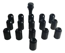 Comprar Juego Tuercas Seguridad Cromadas Rines Carros Carreras Lujo