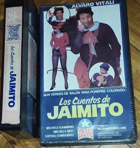 Los Cuentos De Jaimito Vhs Alvaro Vitali Erótica Italia Come