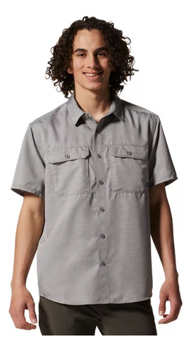 Camisa Mhw Canyon Mangas Cortas Hombre (manta Grey)