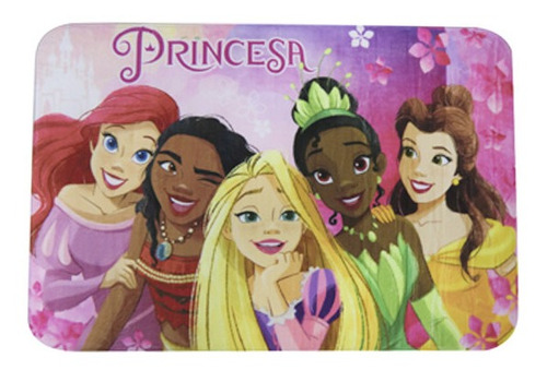 Alfombra Con Memoria 77 X 177 Cm Disney Princesas Oficial