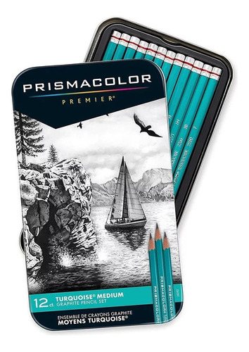 Caja Prismacolor Premier Lápices X12 De 4b A 6h 24192 