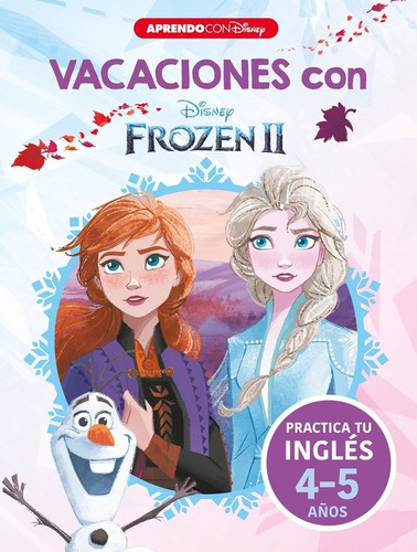 Vacaciones Con Frozen Ii. Practica Tu Ingles (5 Aãâos), De Disney. Editorial Cliper Plus, Tapa Blanda En Español
