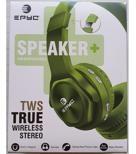Imagen 4 de 5 de Audifonos/cornetas Bluetooh Epyc Dual Originales 2en1