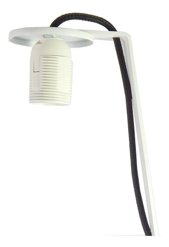 Imagen 6 de 10 de Velador Moderno Con Pantalla Para Lampara Led Blanco