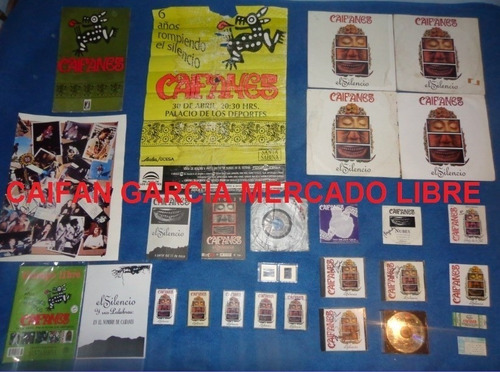 Colección Completa De Caifanes El Silencio 1992.