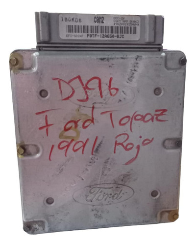 Computadora F0tf-12a650-bjc Ford Topaz 1991 3.0/2.3l