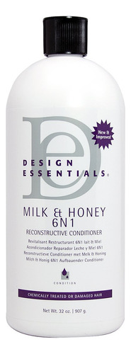 Design Essentials Milk & Honey 6n1 Acondicionador Reconstruc