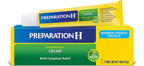 Preparation H Hemorroides Crema Grande Aloe 1.8oz Importado