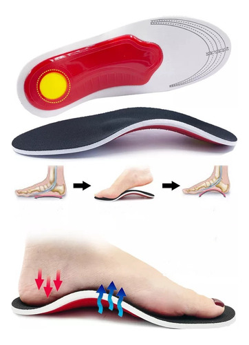 Plantilla Espolón Fascitis Plantar Arco Pie Plano Zapatos