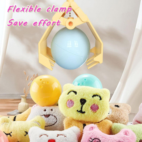 20 Mini Peluches Y 10 Gashapons Mini Maquina Garras Sonidos