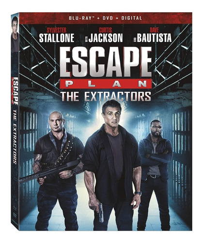 Blu-ray + Dvd Escape Plan The Extractors (2019)