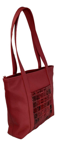 Bolsa Tote Bag Frank Nemeth, Modelo Laura Em Python