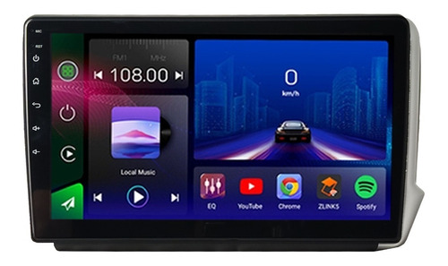 Central Multimedia Stereo Peugeot 2008 10  Hd