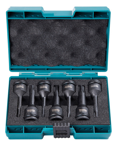 Jogo Soquete Torx Impacto T30 A T70 7 Peca Makita E-23628