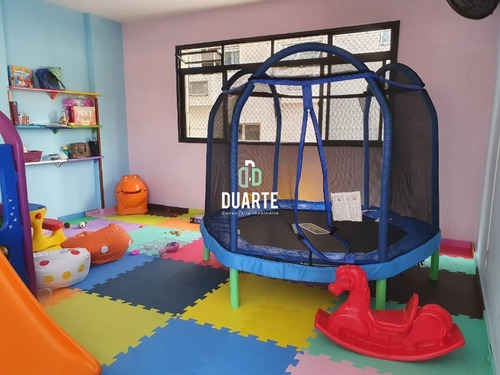 Imagem 28 de 30 de Lindo Apartamento Na Ponta Da Praia, 155m2, 3 Quartos, 1 Suíte, Dependência, Academia, Salão De Festas E Jogos, Portaria 24 Horas, Santos - Ap03833 - 69452677