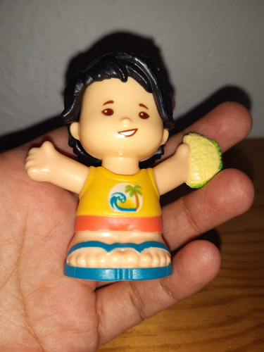Figura Niño Con Taco Food Truck Little People Mattel 2020 (Usado)