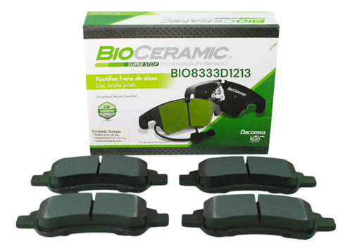 Balatas Delanteras Para Peuge 301 1.6 2013-2022 Bio8333d1213