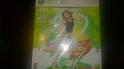 Xbox 360 Alfombra De Baile Y Dance Revolution Universe 3!