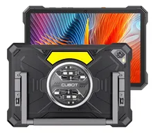 Tablet Cubot Tab Kingkong S 10.1 Con 16 Gb Ram Y 256 Gb Almacenamiento Android 15 Dual Sim Resistente Al Agua Tableta Militar Negro