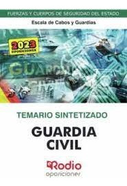 Libro Guardia Civil 2023. Todo El Temario Oficial Sintet ...