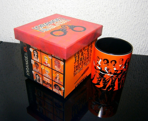 Taza Orange Is The New Black, Con Estuche De Madera Sublimada Game Over 