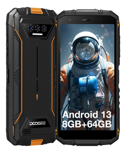 Doogee S41t Dual Sim, 64 Gb, Negro, 8 Gb De Ram, Nfc, Baterí