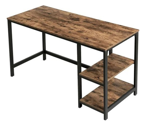 Escritorio Desk Metal Madera. Estilo Industrial Vintage