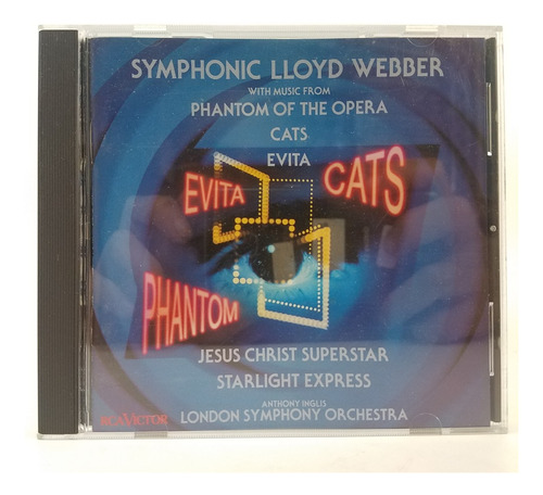 Symphonic Lloyd Weber - Cd - Ex - Cats Evita F. De La Opera
