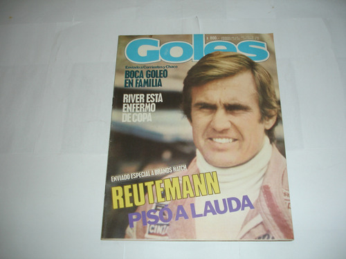 Revista Goles 1542 Reutemann Boca Kempes Vilas Excelente!! 