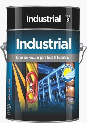 Pintura Pisos Epoxi  Sinteplast Gris 4l I.urguaya H B