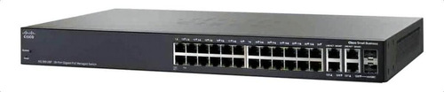 Switch Cisco Sg300-28p Portas Gigabit + Sfp (Usado)