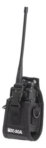Walkie Talkie Radio Funda Con Soporte Bolsa Con Correa