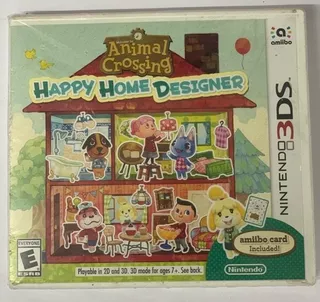 Happy Home Designer Animal Crossing Juego 3ds