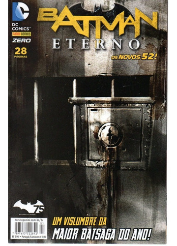 Lote Batman Eterno Novos 52 - Panini - Bonellihq Cx367 K21