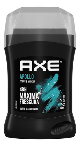 Desodorante Axe Stick Apollo 48hs Protección 54g Fragancia Neutro