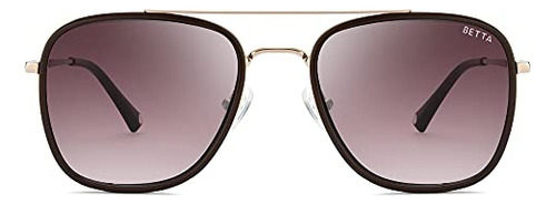 Lentes De Sol - Betta Aviator Sunglasses For Women And Men U