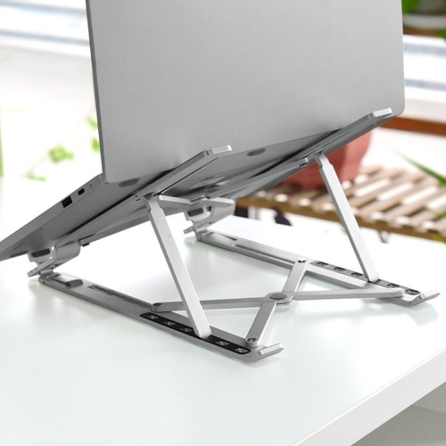 Imagen 3 de 6 de Soporte Macbook Pro Air Stand Portátil Plegable Notebook