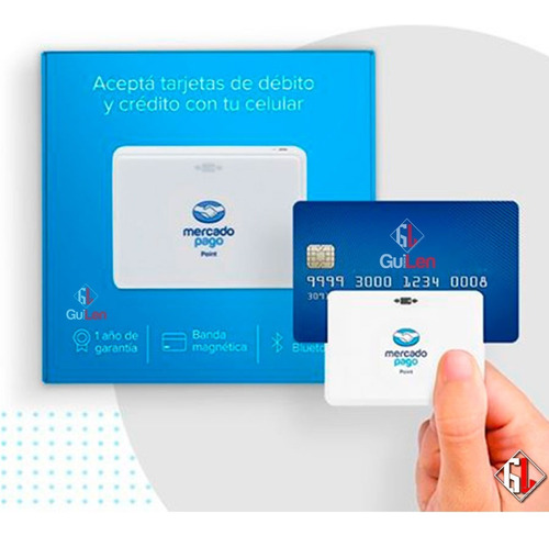 Mercado Pago Point Bluetooth - Lector De Tarjetas