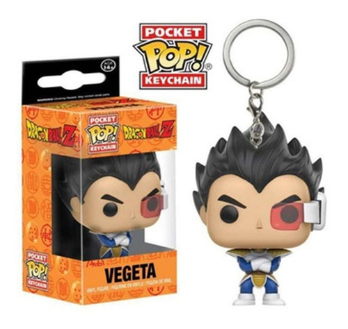 Imagen 2 de 2 de Funko Pop Llavero Vegeta