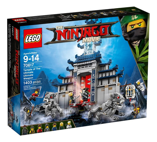 Lego Ninjago Templo Del Arma Definitiva 70617 - 1403 Pz