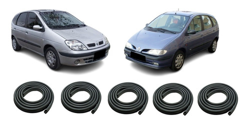 Renault Scenic 2000/09 Burletes Kit 5 Puertas + Baul 