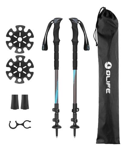 Bastones De Trekking Olife Trekpal T3, Pack De 2 Bastones De