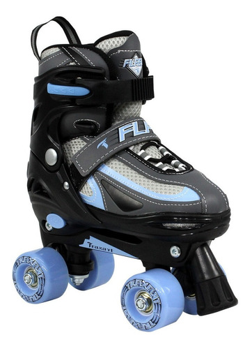 Patins Traxart Quad Flash Ajustável + Brinde 