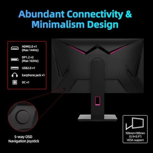 Monitor Para Juegos Ktc 27 2k 165hz - Monitor De Computadora