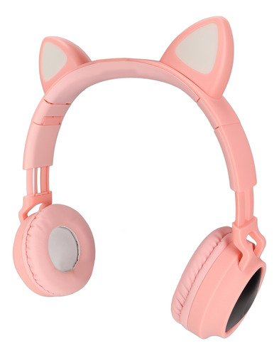 Auriculares Cat Ear Para Juegos Con Graves Profundos, Luz Le