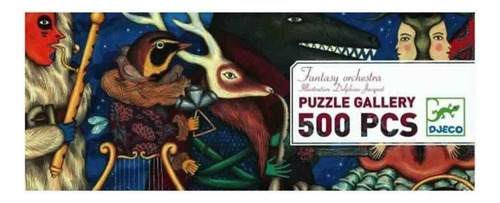 Puzzle Gallery Fantasy Orchestra 500 Piezas +8 Años - Djeco 